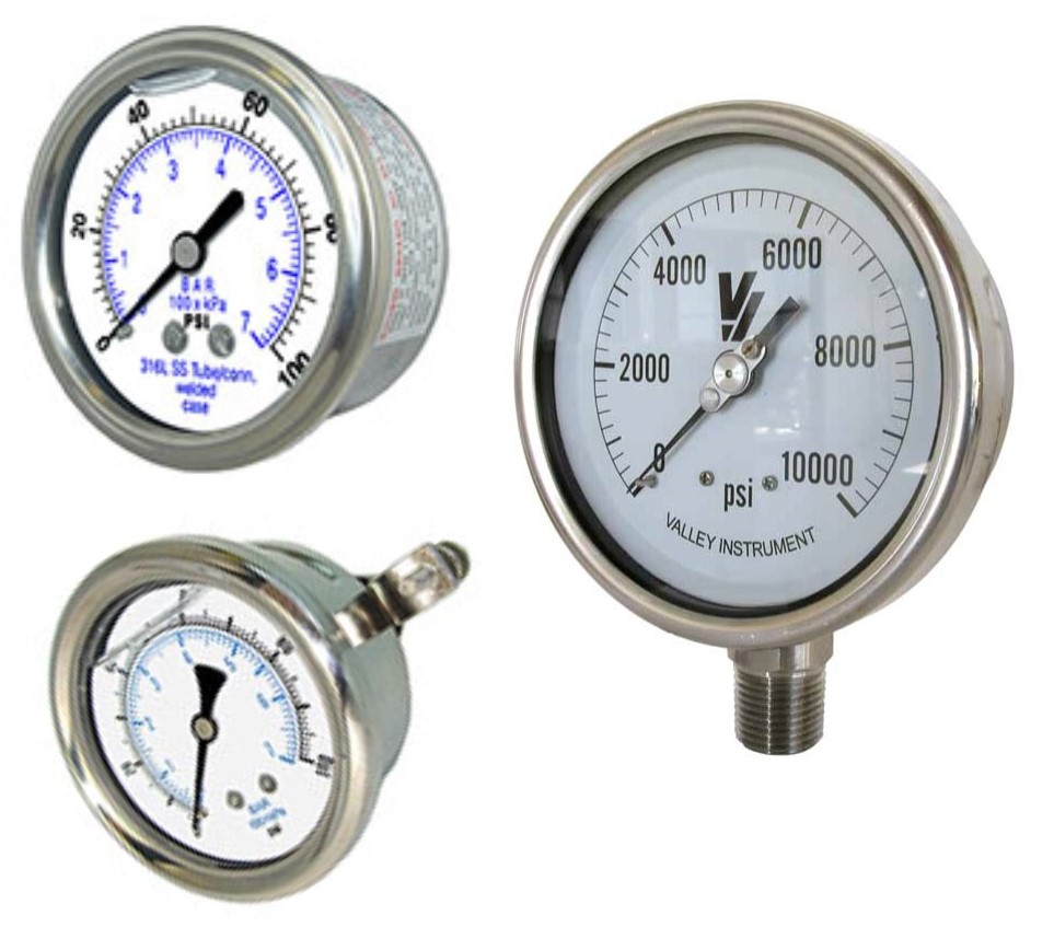 Industrial / OEM Gauges Internals Stainless Steel